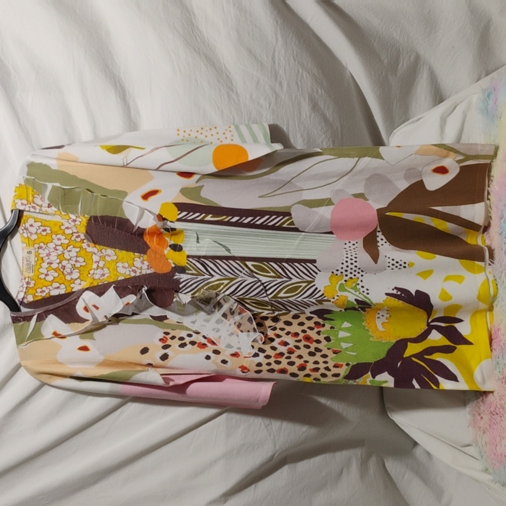 (D-16) Atelier 5 By Gozde Yilmaz Midi Dress Sz.S Gently Worn